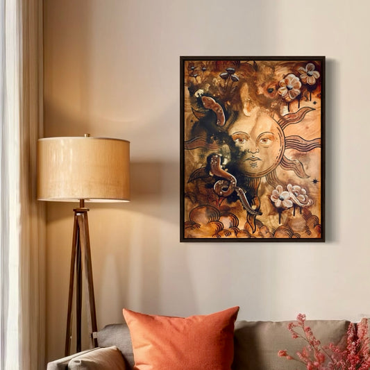 FB - CUSTOM ARTIST'S PROOF, SERPENT AND SOL